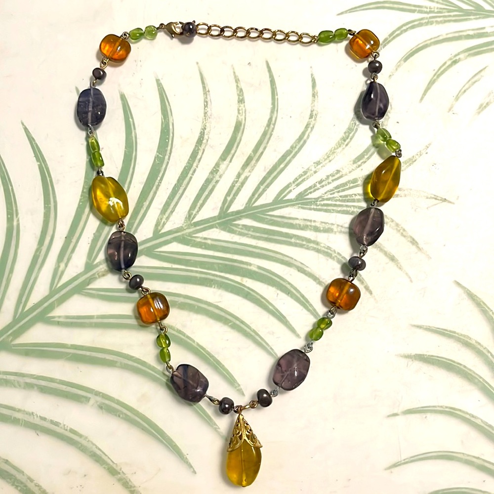 Color Nugget necklace